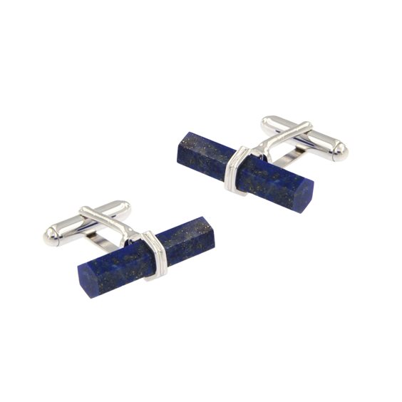 Gemelli CikOrefice Gioielli Uomo in Argento Lapislazzulo 345 GEM - 345 GEM